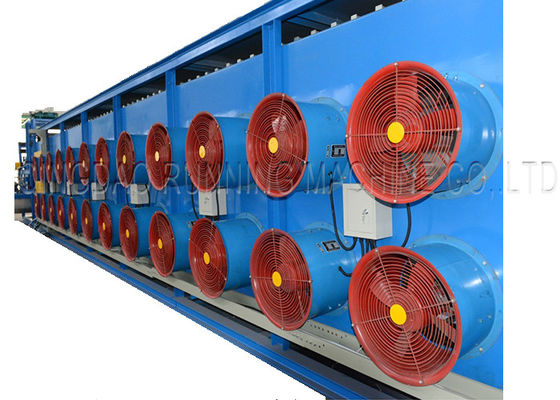 Máquina de goma del refrigerador de la banda transportadora