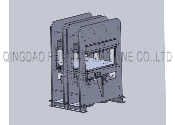 Slijtvaste Olieverbinding Rubber het Vulcaniseren Persmachine