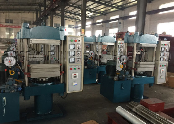 Machine de vulcanisation de presse de plateau en caoutchouc de 4 colonnes