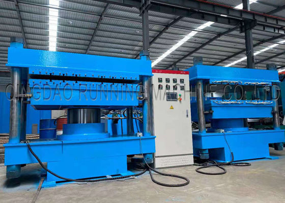 Máquina vulcanizando hidráulica da imprensa para o para-choque de borracha