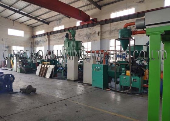 1000kg/h afvalband Rubber het Poederproductielijn van de Recyclingsmachine