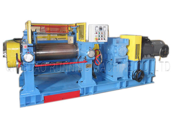 16 Duim Twee Rol Rubber het Mengen zich Molenmachine met 0-40rpm-Broodjessnelheid