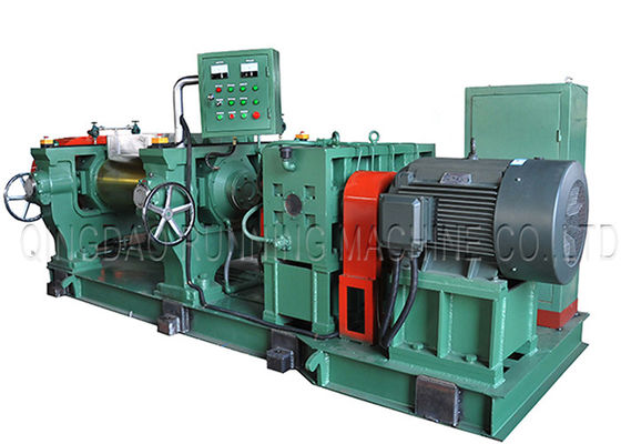 2 broodje Rubber het Mengen zich Molenmachine 75kw 55kw met Automatische Voorraadmixer