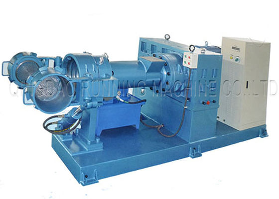 19.7-59.1r / Min Vida Hızı ile Düşük Gürültülü Sıcak Besleme Kauçuk Extruder Makinesi