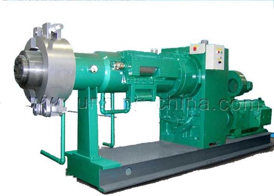 Extrudeuse en caoutchouc d'alimentation chaude compacte avec le chauffage et le système de refroidissement