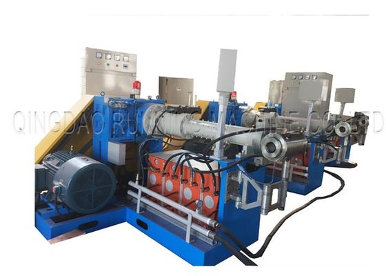 Pin - máquina de goma 75KW del extrusor de la alimentación fría del barril con Gap ajustable