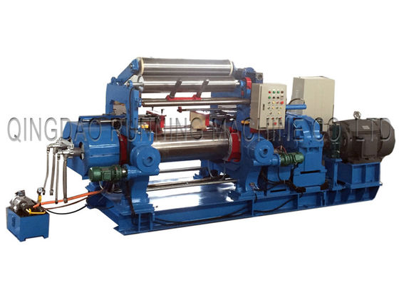 Volledig Automatische Rubber het Mengen zich Molenmachine 450mm Roldiameter met de Hydraulische Aanpassing van Kneepgap