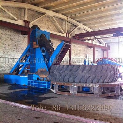3 - 6T/H machines voor recycling van afvalbanden met aandrijfmotor