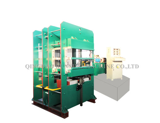 Máquina que moldea de goma del tipo de columna/control de goma del PLC del vulcanizador del molde