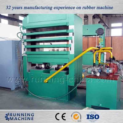 Plc-Spalten-Fahrstraße Mats Rubber Vulcanizing Equipment
