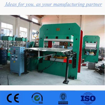 550X550mm Gummifliesen, die Presse-Maschine vulkanisieren