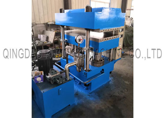 máquina de goma 100T de la prensa de moldeo del aislador del movimiento de 400m m