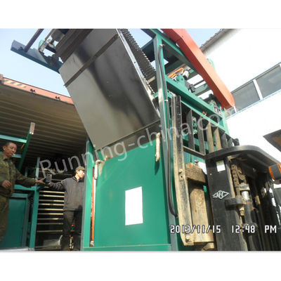 40m/Min Rubber Batch Off Cooling-Machine 250kw met 32 Ventilators