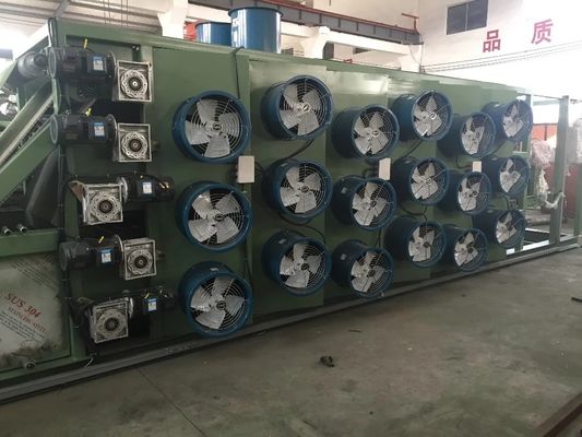 Groupe en caoutchouc de feuille de PLC AC380V outre de dispositif de refroidissement avec l'ajustement d'inverseur