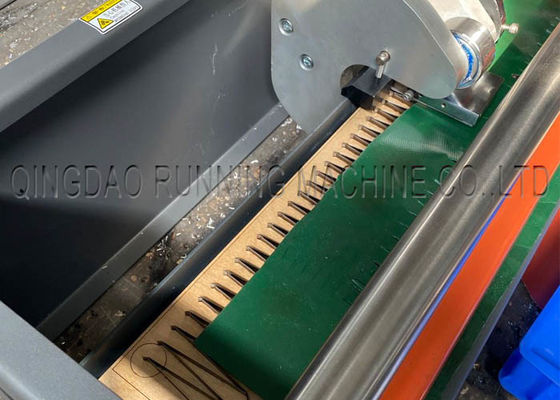 Découpeuse manuelle 1200mm de doigt de bande de conveyeur de PVC