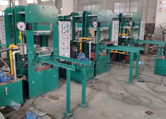 100T personalizou a máquina hidráulica de borracha da imprensa de molde de Rolls do tamanho da moldura do vidro de originais com o molde deslizante manual