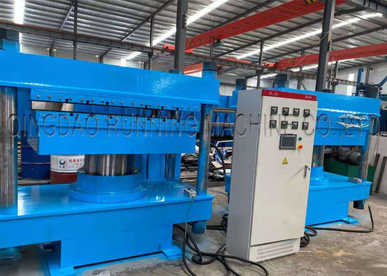 Máquina vulcanizando hidráulica da imprensa para o para-choque de borracha