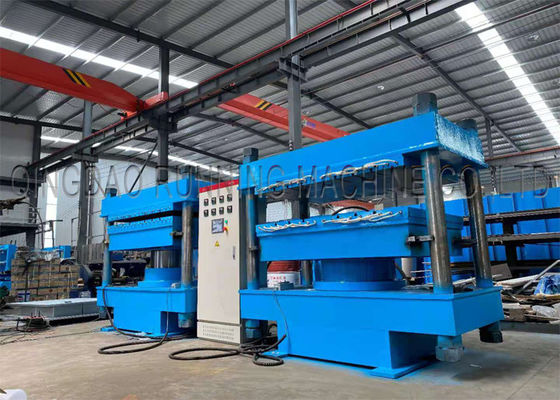 Máquina vulcanizando hidráulica da imprensa para o para-choque de borracha