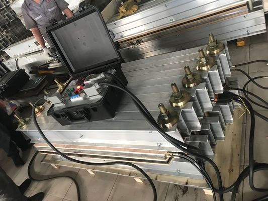 Anchura de soldadura de la máquina 1200m m de la banda que empalma transportadora