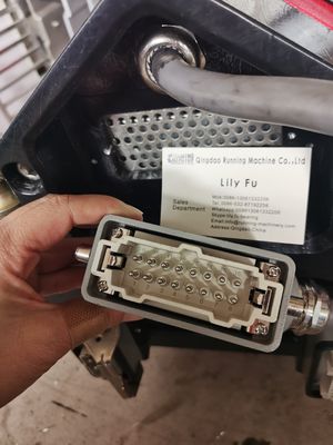 Imprensa de emenda da correia transportadora de liga de alumínio que vulcaniza a máquina