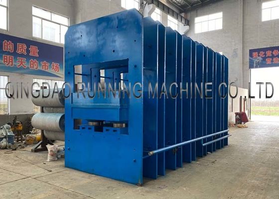 Einlagige Förderband-hydraulische Vulkanisierungspresse-Maschine 1600mm * 6000mm