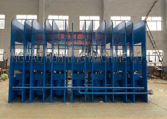 Einlagige Förderband-hydraulische Vulkanisierungspresse-Maschine 1600mm * 6000mm