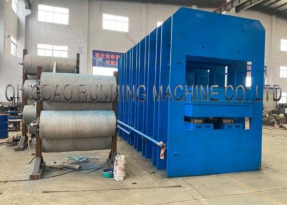 Einlagige Förderband-hydraulische Vulkanisierungspresse-Maschine 1600mm * 6000mm
