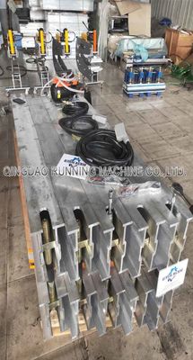 Imprensa de emenda da correia transportadora de liga de alumínio que vulcaniza a máquina