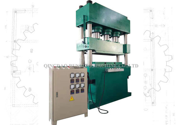 Máquina que moldea de goma del tipo de columna/control de goma del PLC del vulcanizador del molde