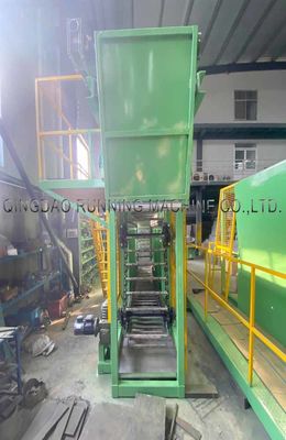 Lote compuesto de goma de la hoja de la eficacia alta de la máquina de enfriamiento 600m m - 900m m