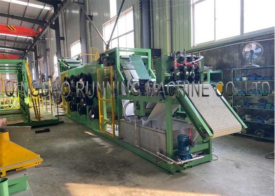 Vloer die Rubberpartij bevinden zich van Machine die Rod Type Compound Film Air-het Koelen hangen