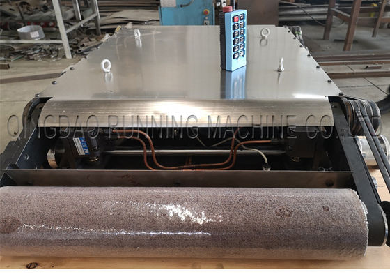 Draagbare Hot Platen Buffing Machine Transportband Vulkaniseerpers